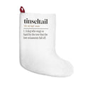 Funny Christmas Dog Christmas Stocking Tinseltail Definition For Dog Lovers