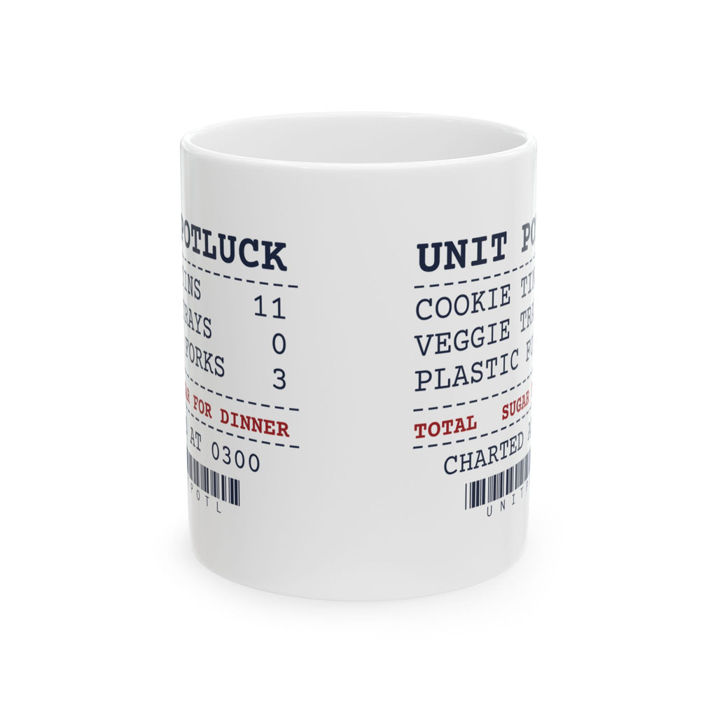 Funny Christmas Nurse Coffee Mug Eleven Cookie Tins Zero Vegetables