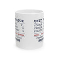 Funny Christmas Nurse Coffee Mug Eleven Cookie Tins Zero Vegetables