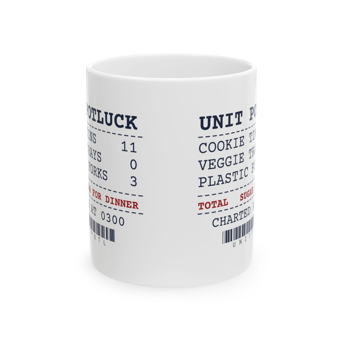 Funny Christmas Nurse Coffee Mug Eleven Cookie Tins Zero Vegetables
