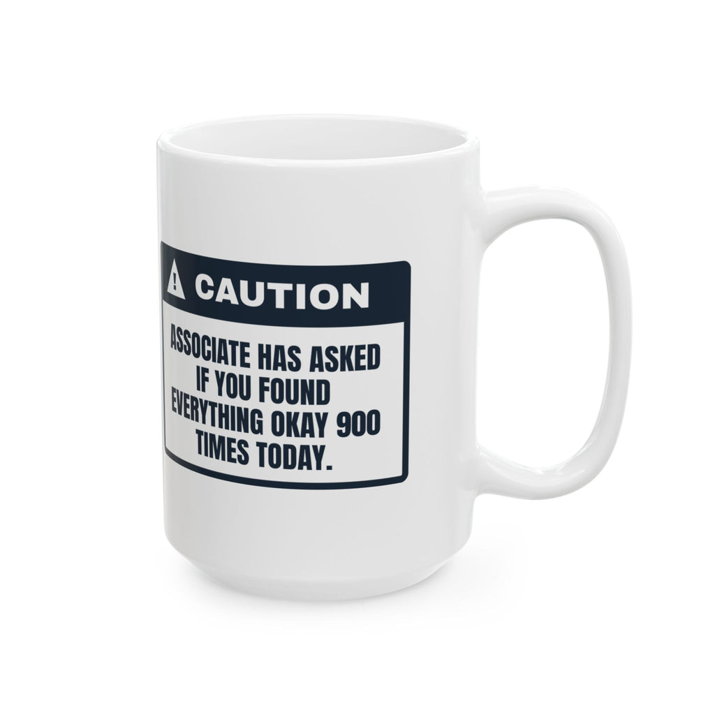 Funny Retail Worker Christmas Coffee Mug Did You Find Everything