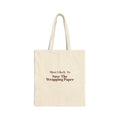 Funny Christmas Family Tote Bag Most Likely To Save The Wrapping Paper