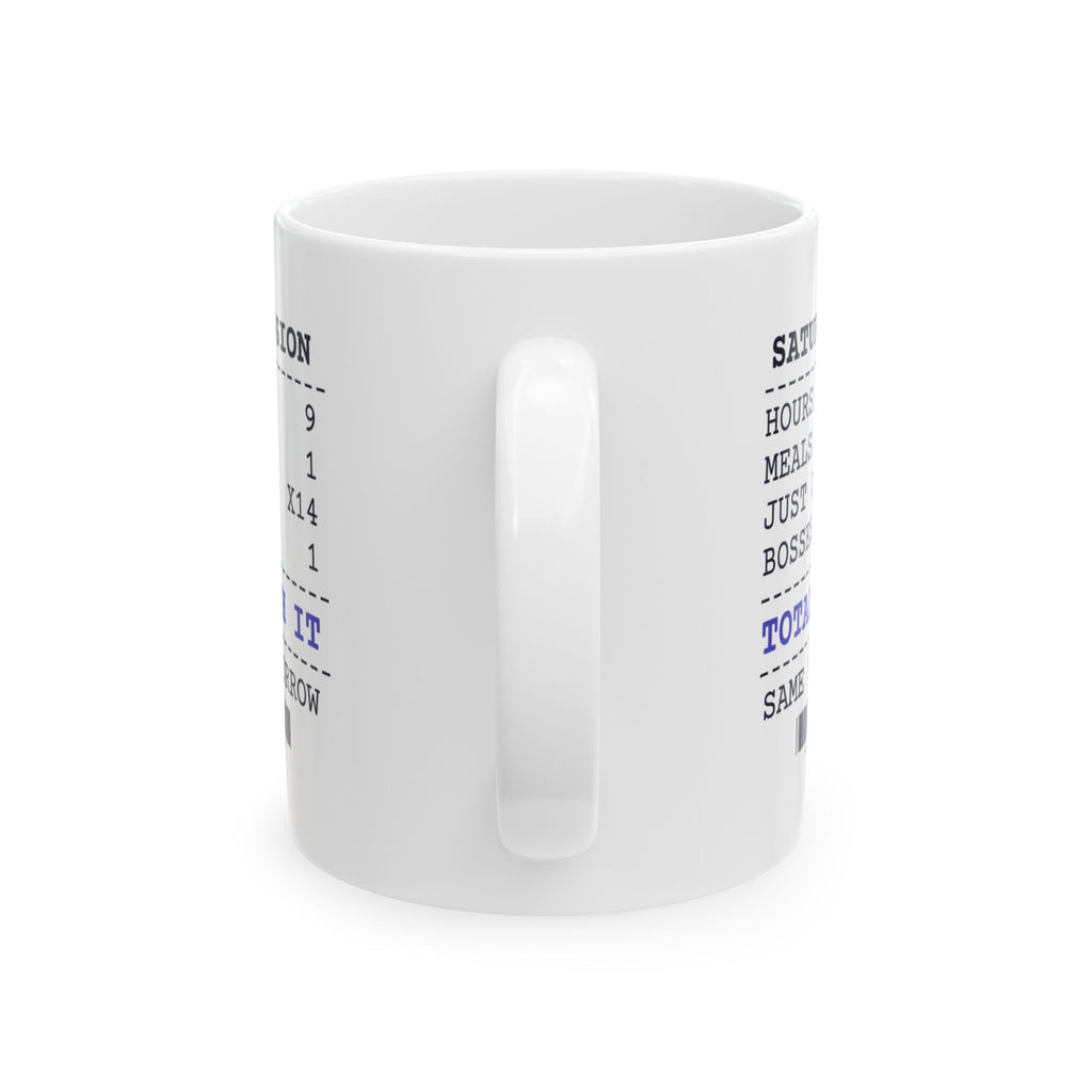 Funny Gamer Coffee Mug Just One More 14 Bosses Beaten 1 Receipt