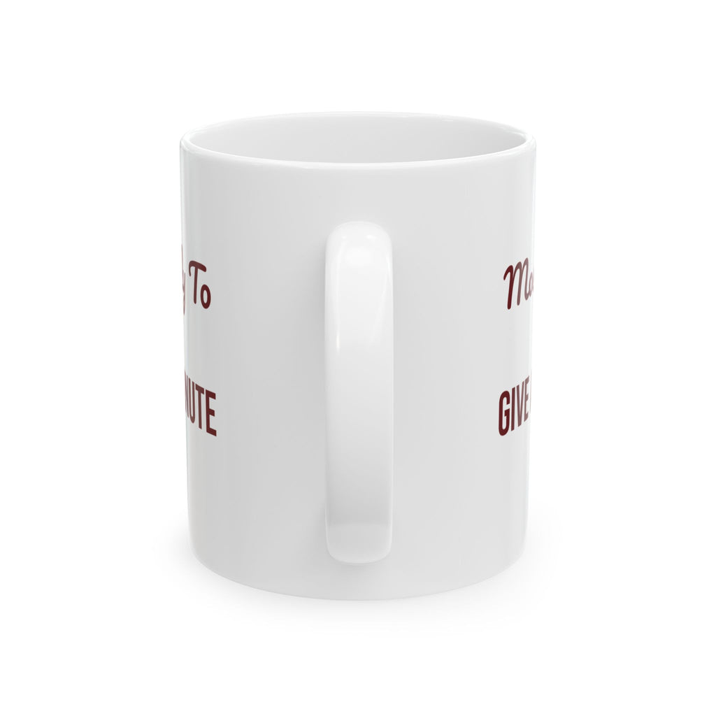 Funny Christmas Coffee Mug Most Likely To Give A Ten Minute Toast Family