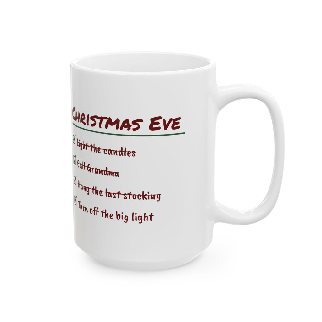 Christmas Eve Coffee Mug Hang The Last Stocking Checklist