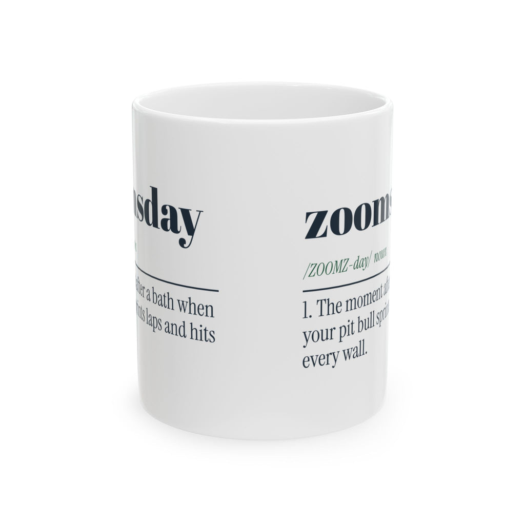 Funny Pit Bull Coffee Mug Zoomsday Definition For Pittie Owners