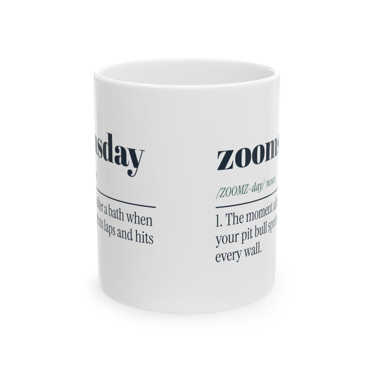 Funny Pit Bull Coffee Mug Zoomsday Definition For Pittie Owners