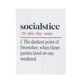 Funny Introvert Christmas Throw Blanket Socialstice Definition
