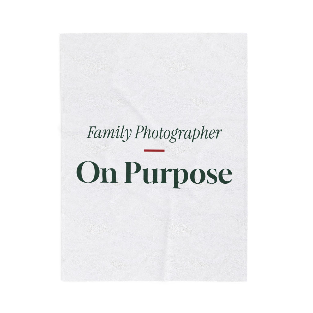 Funny Christmas Throw Blanket Family Photographer On Purpose For Introverts