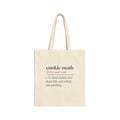 Funny Christmas Baking Tote Bag Cookie Math Definition For Bakers
