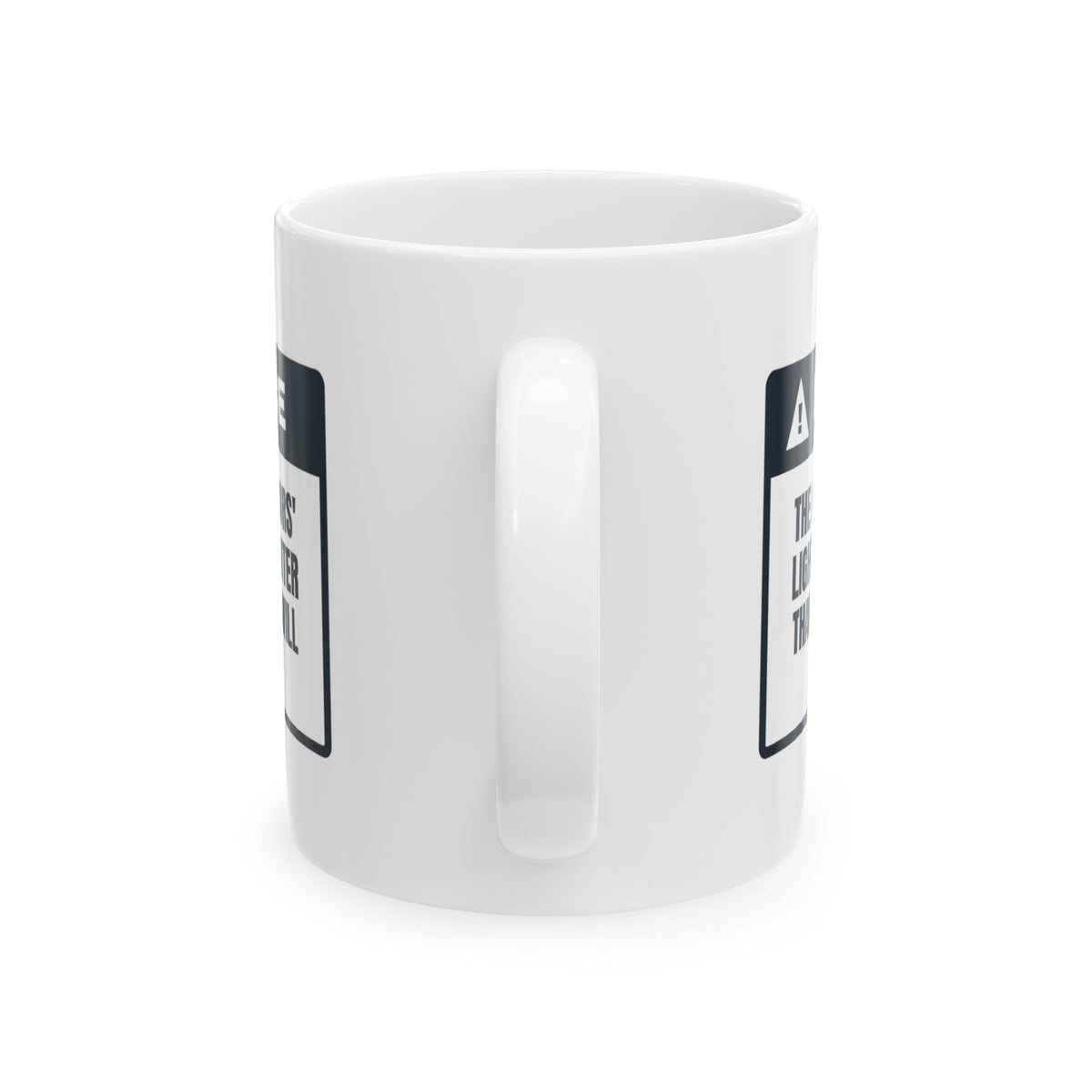 Funny New Home Christmas Coffee Mug The Neighbors' Lights Are Brighter