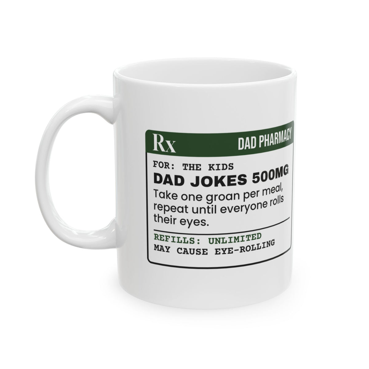 Dad Joke Relief Coffee Mug For Dad