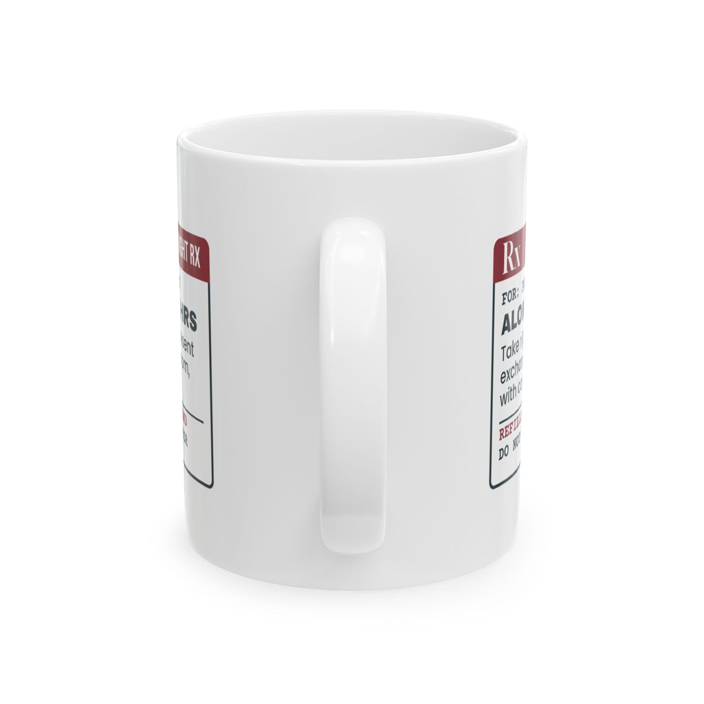 Funny Christmas Coffee Mug Alone Time Prescription For Introverts
