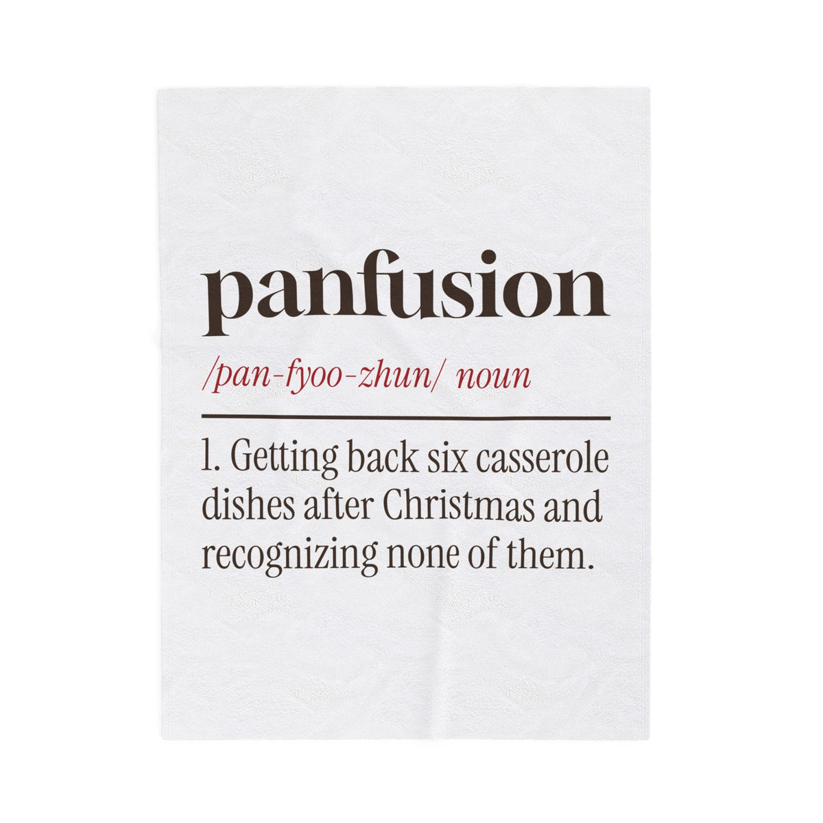 Funny Christmas Host Throw Blanket Panfusion Dictionary Definition
