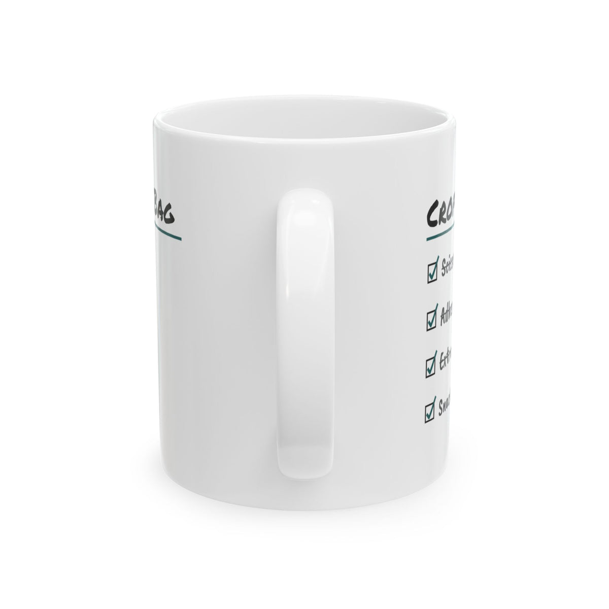Crop Night Bag Checklist Coffee Mug For Crafters