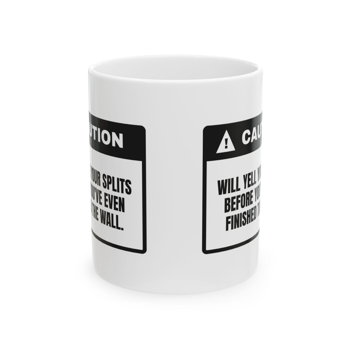 Swim Dad On Deck Coffee Mug For Swimmers