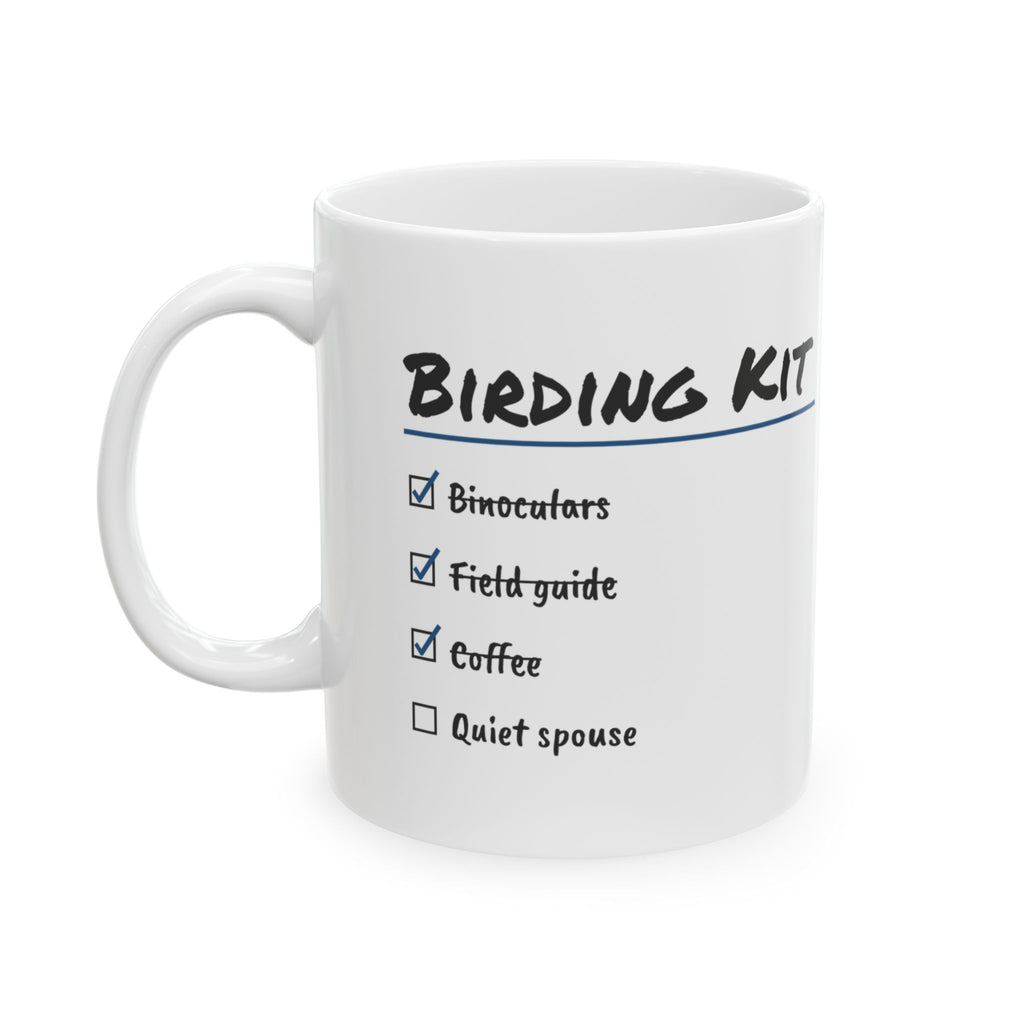 Birding Kit Coffee Mug Quiet Spouse Pending