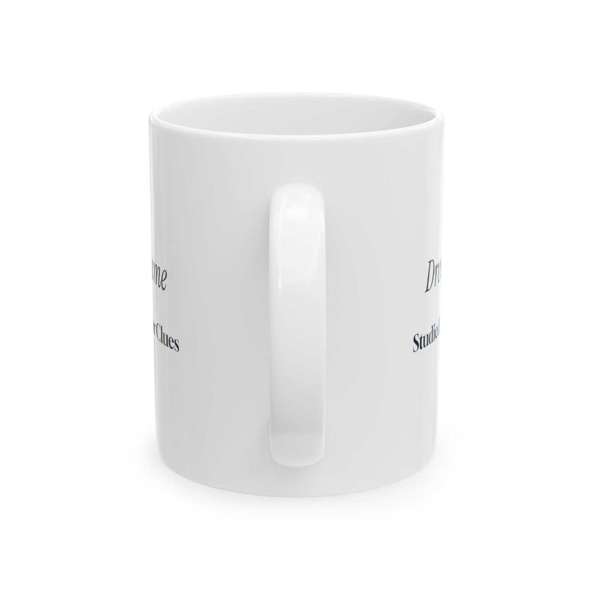 Funny Secret Santa Coffee Mug Studied Your Desk For Clues Coworker