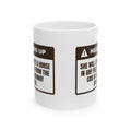 Funny Horse Girl Coffee Mug Spots Every Horse From The Highway