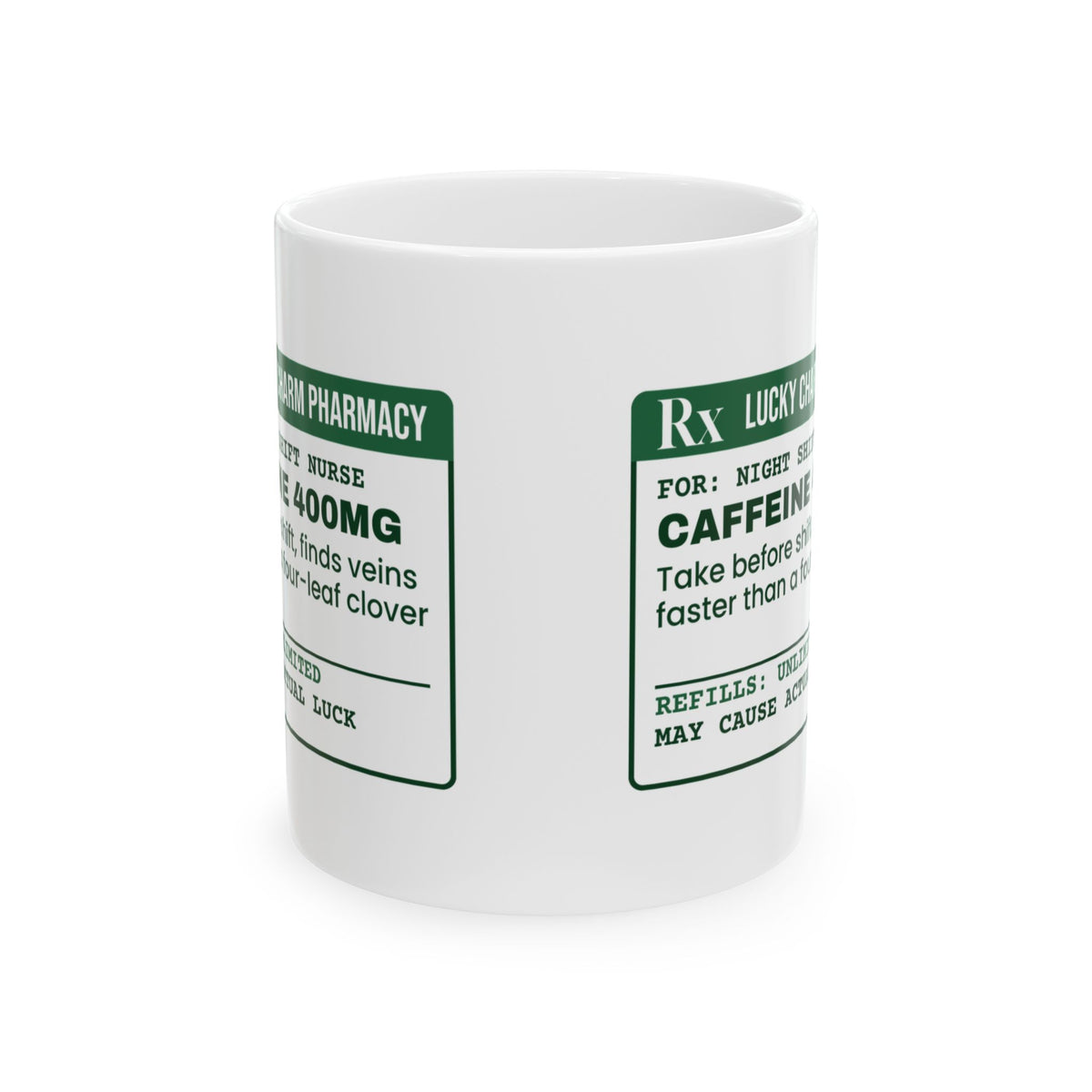 Nurse Mug Lucky Vein Finder St Patricks Day