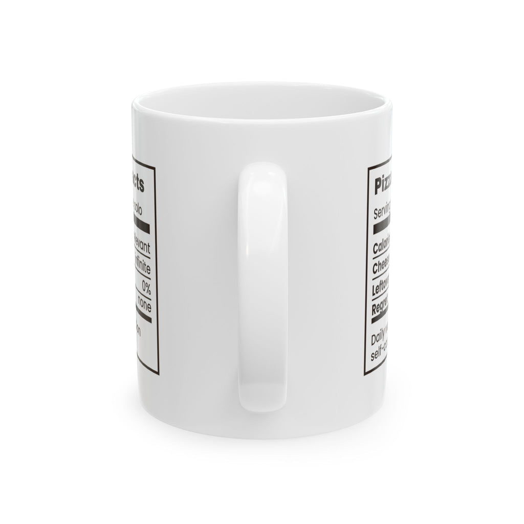 Pizza Night Coffee Mug "Regret 0%"
