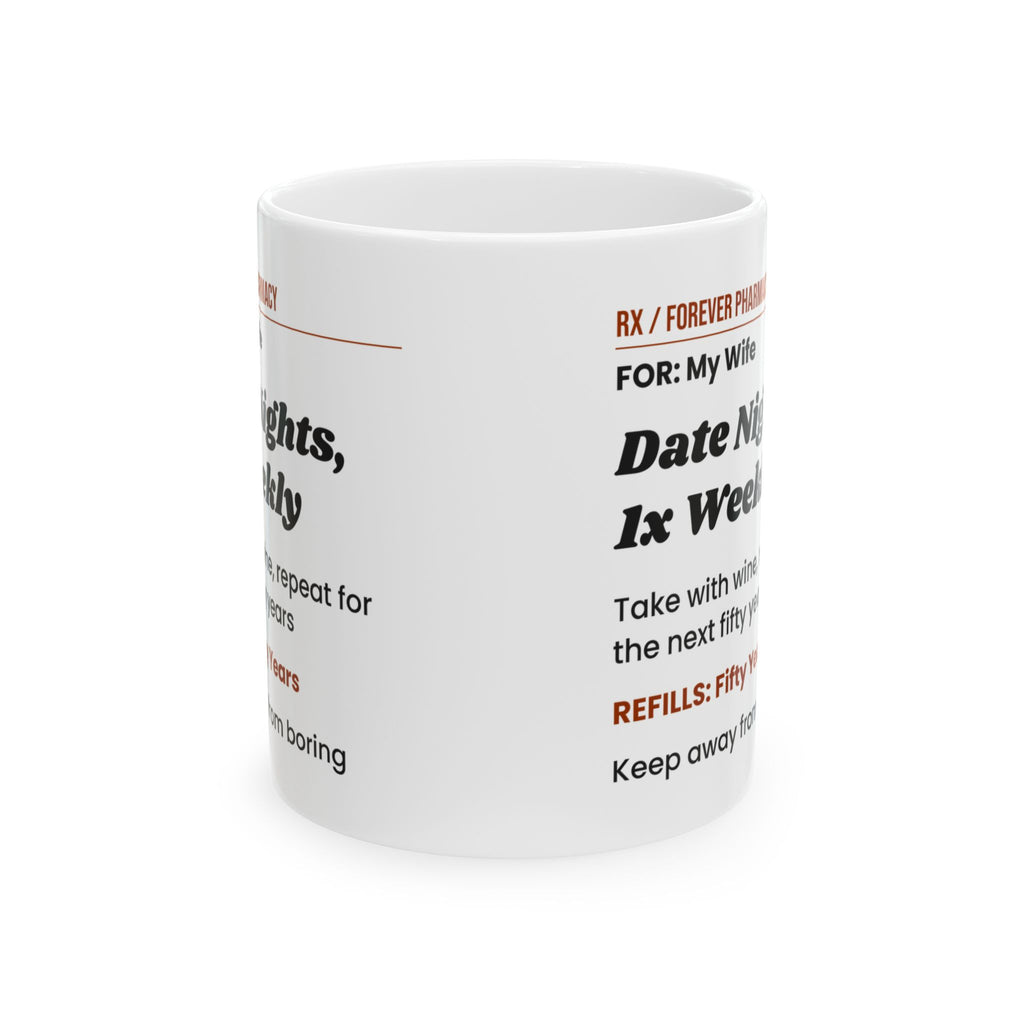 Valentine Mug For Her Repeat For Fifty Years Rx