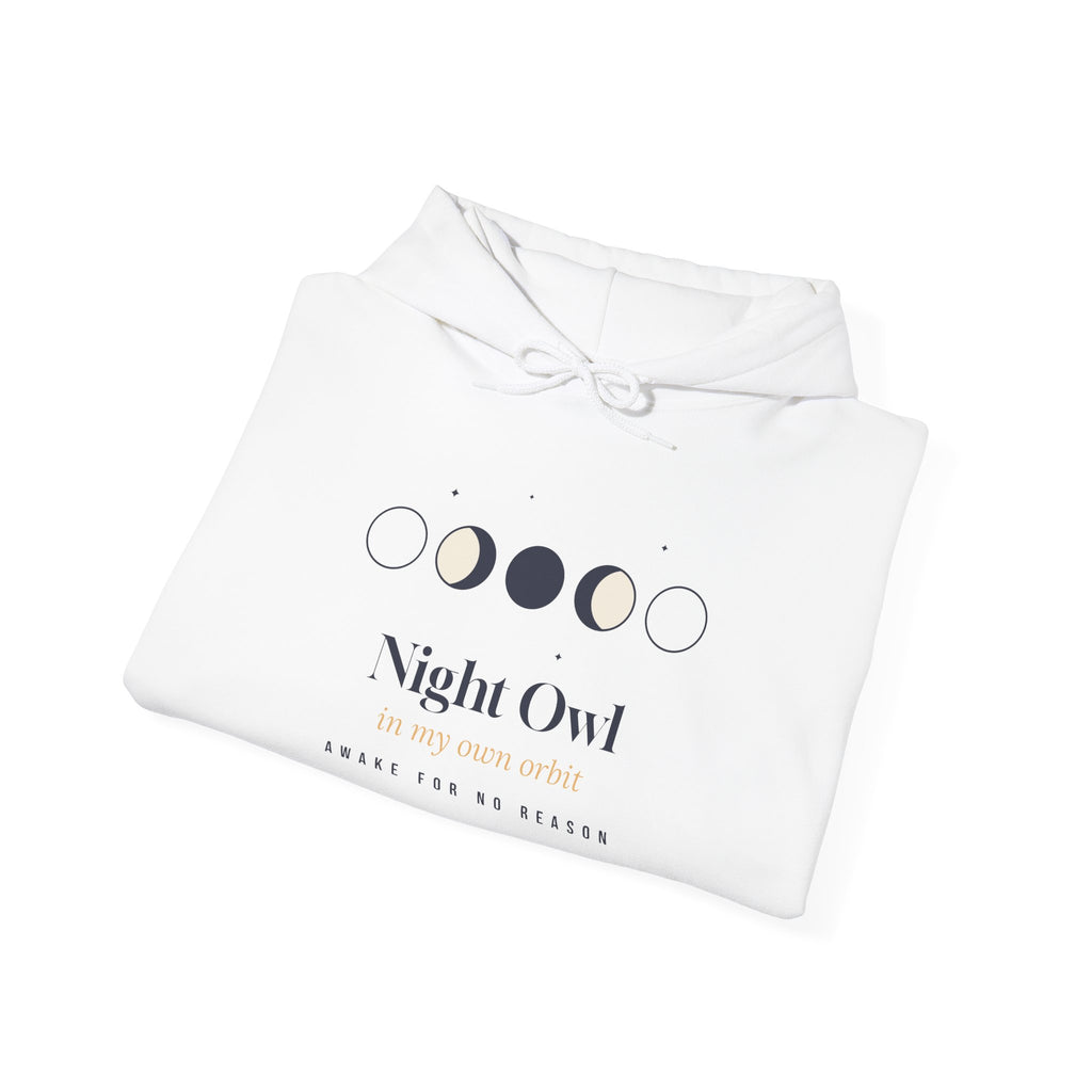 Night Owl Hoodie In My Own Orbit Moon Phases