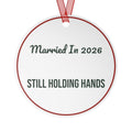 Christmas Ornament Married In 2026 Still Holding Hands Keepsake