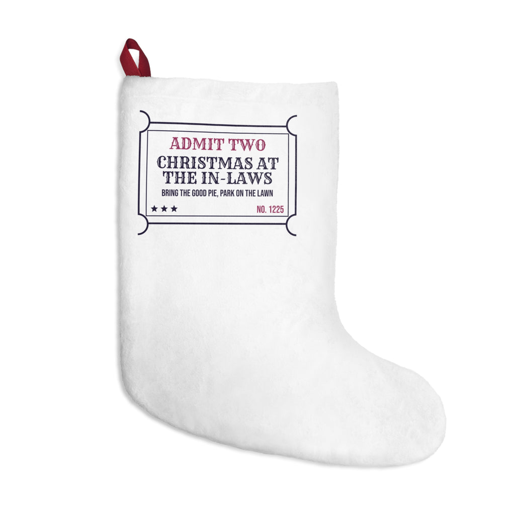 Funny Christmas Stocking Christmas At The In-Laws Ticket