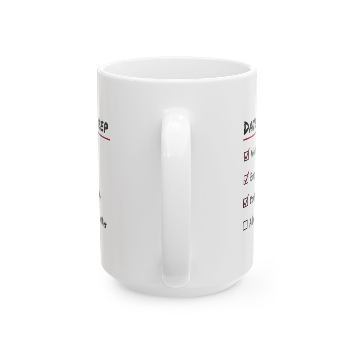 Funny Wife Coffee Mug Date Night Checklist For Wife