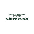 Funny Christmas Dad Sticker Same Christmas Sweater Since 1998