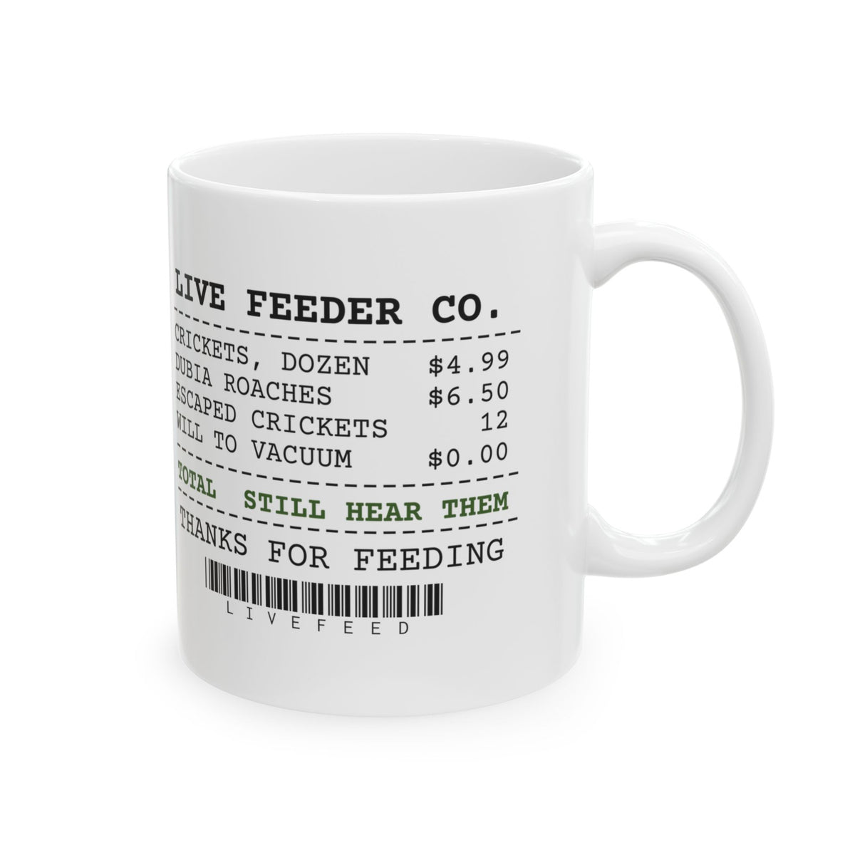 Reptile Owner Coffee Mug Still Hear Them Chirping