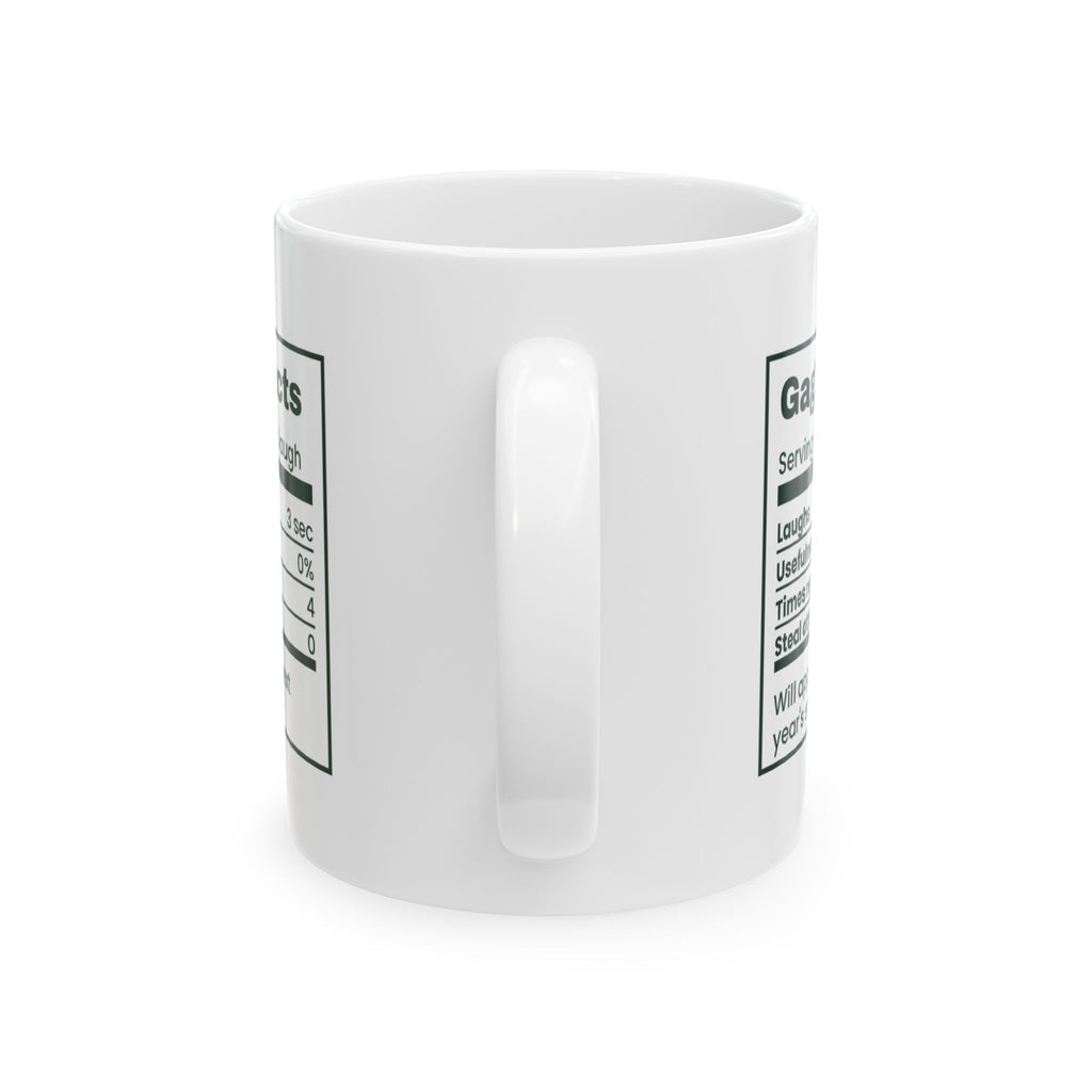 Funny White Elephant Coffee Mug Gag Gift Facts Back Again Next Year