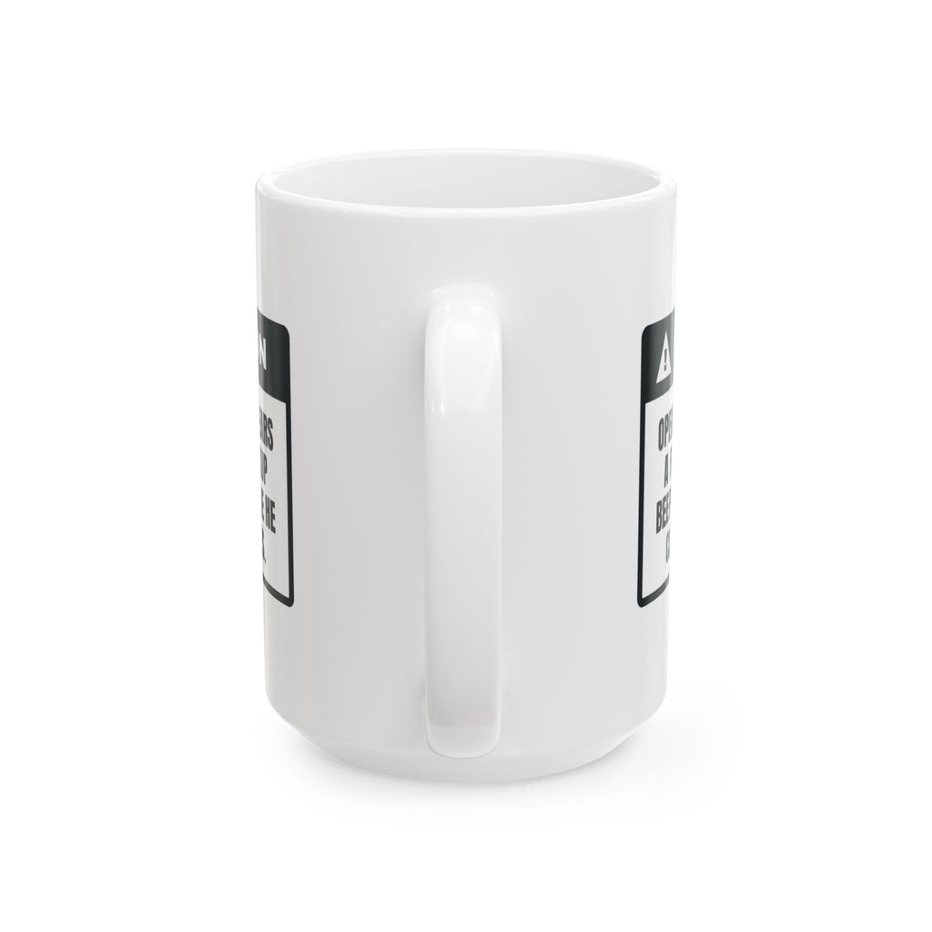 Funny Warehouse Coffee Mug Hears Backup Beepers In My Sleep
