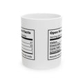 Real Estate Agent Coffee Mug Open House Facts