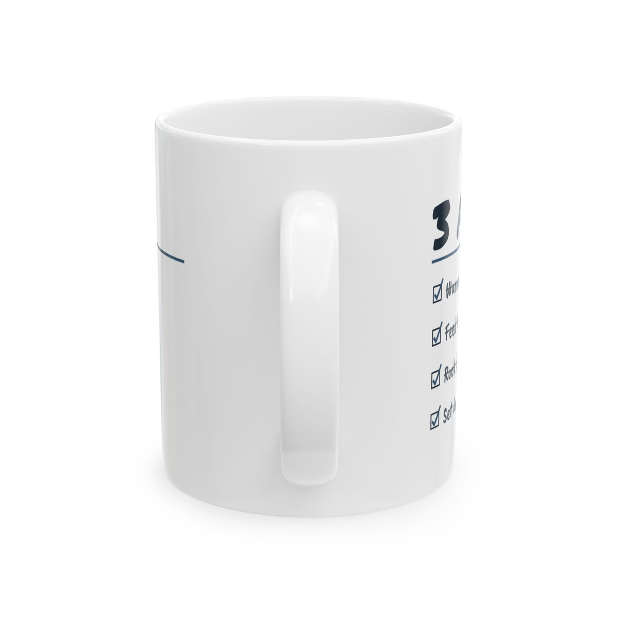 Funny New Dad Coffee Mug Rock For 40 Minutes Set Down Eyes Open