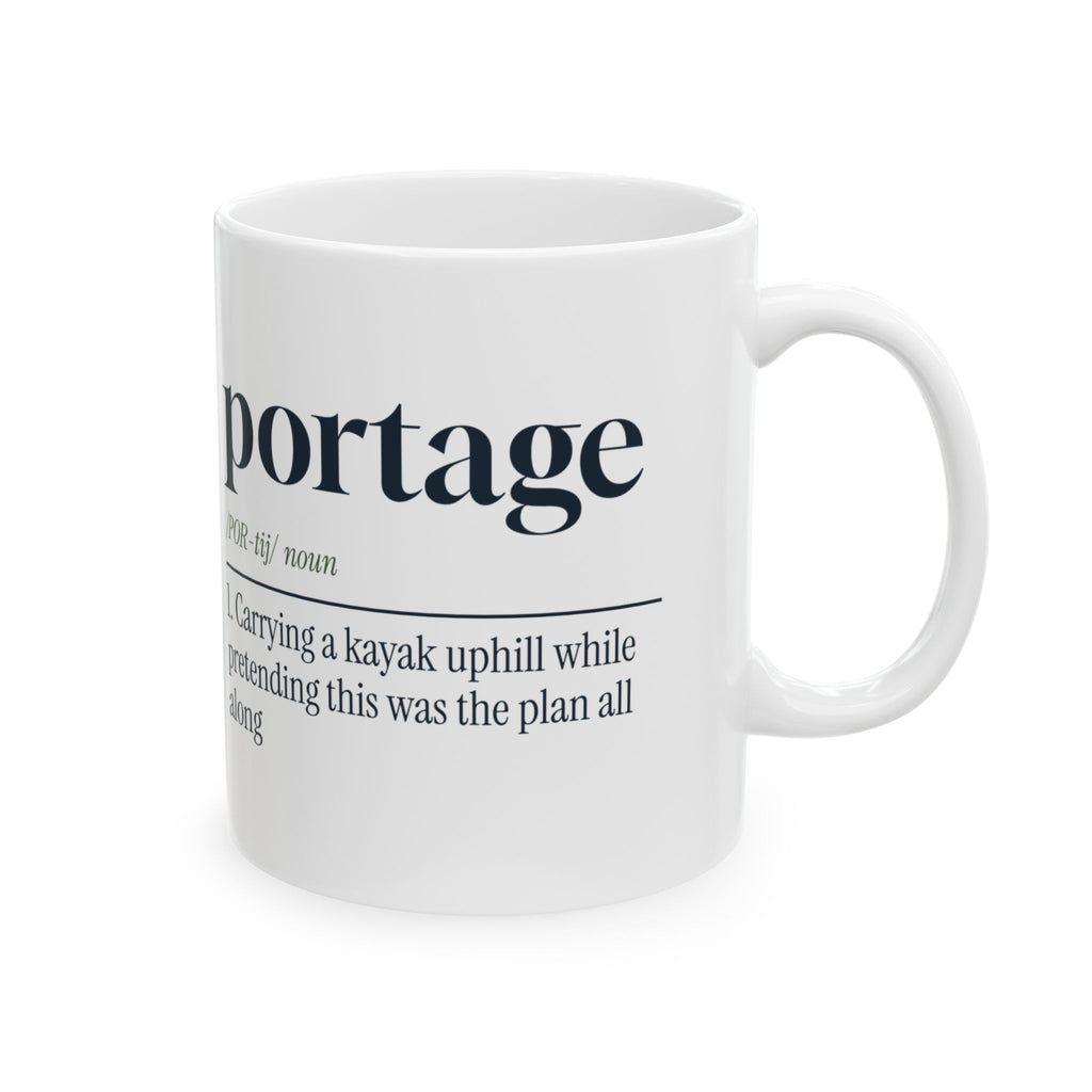 Portage Coffee Mug Pretending This Was The Plan