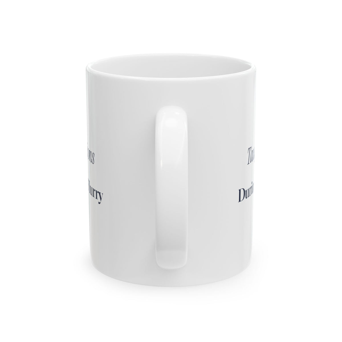Funny Christmas Teacher Coffee Mug Taught Fractions During A Snow Flurry