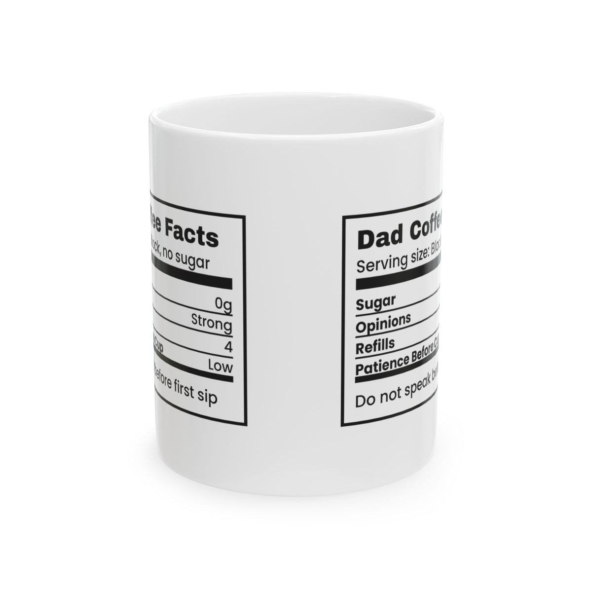 Dad Coffee Facts Mug For Dad