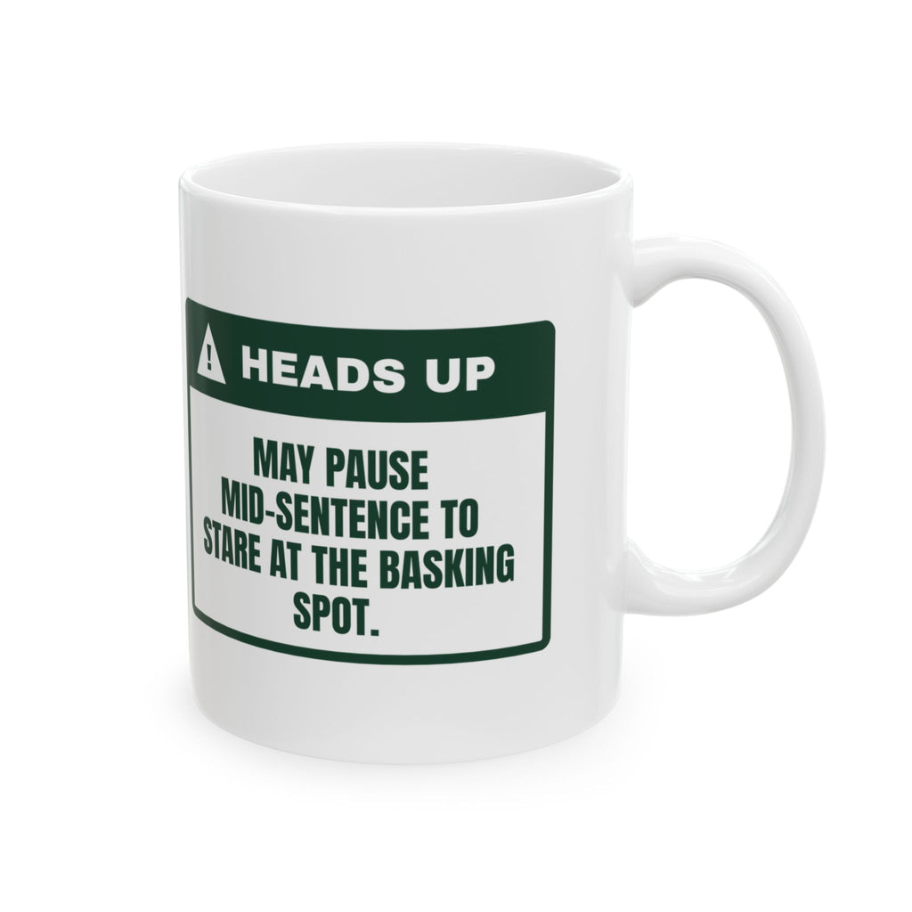 Basking Spot Coffee Mug For Reptile Owners