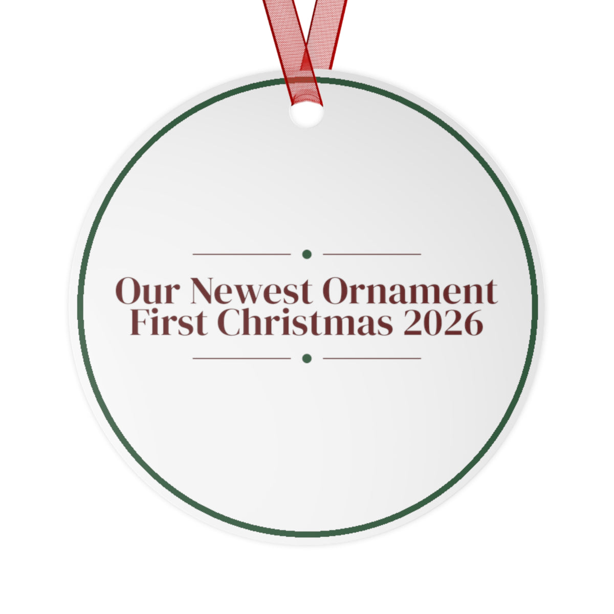 Babys First Christmas Ornament 2026 Our Newest Ornament