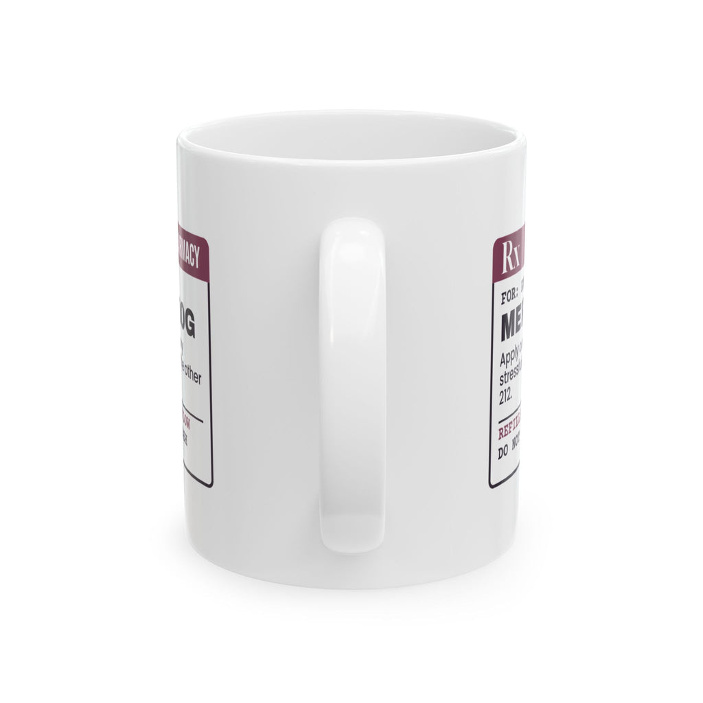Funny Knitting Mug Merino 100g Yarn Prescription For Knitters