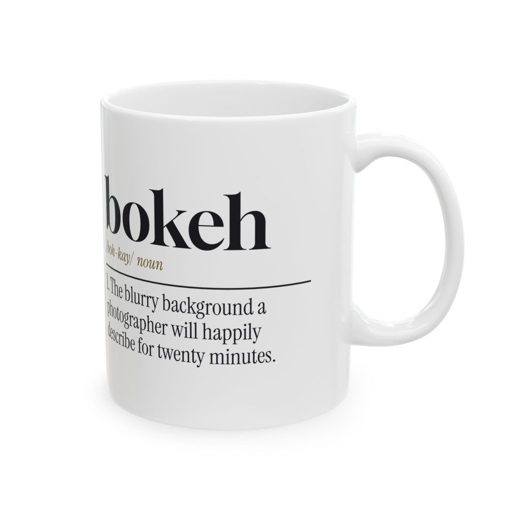 Funny Photography Coffee Mug Bokeh Dictionary Definition