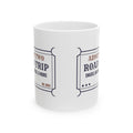 Funny Bestie Coffee Mug Road Trip Bad Music Nine Hours No Regrets