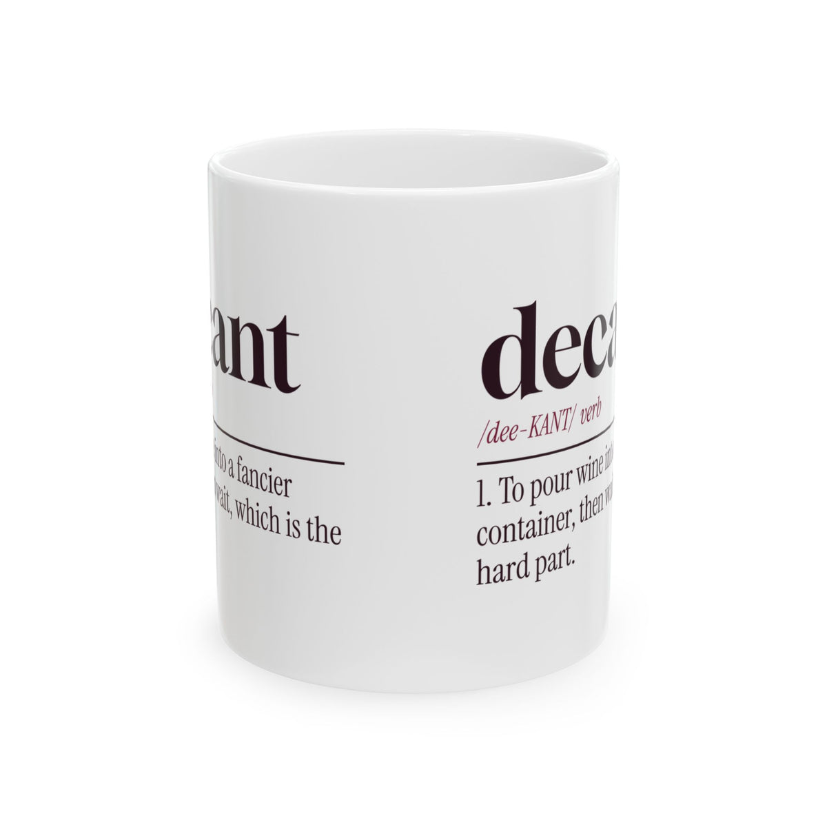 Wine Coffee Mug Decant Definition Decanting Is Mostly Waiting
