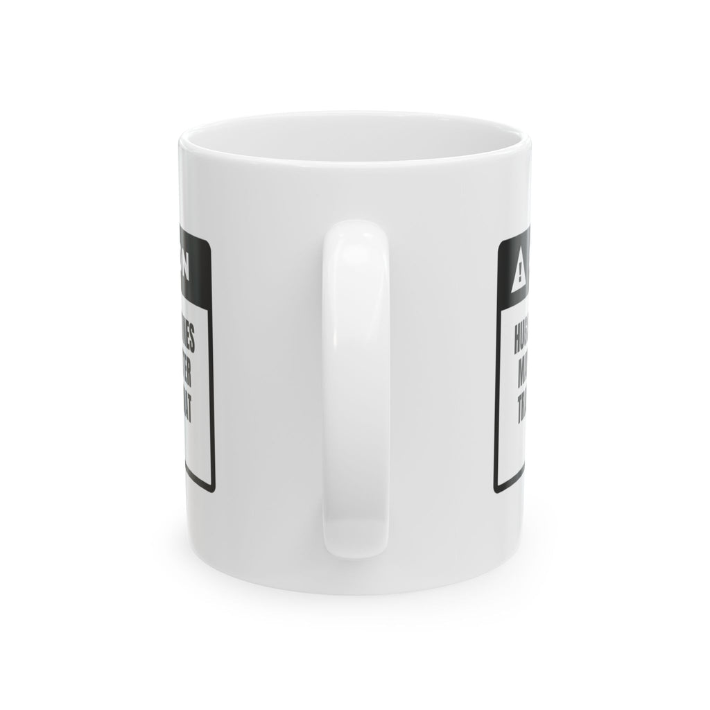 Cheer Mom Coffee Mug Glitter Transfer Hazard