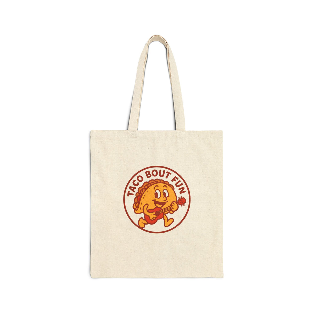 Taco Bout Fun Funny Retro Taco Pun Tote Bag