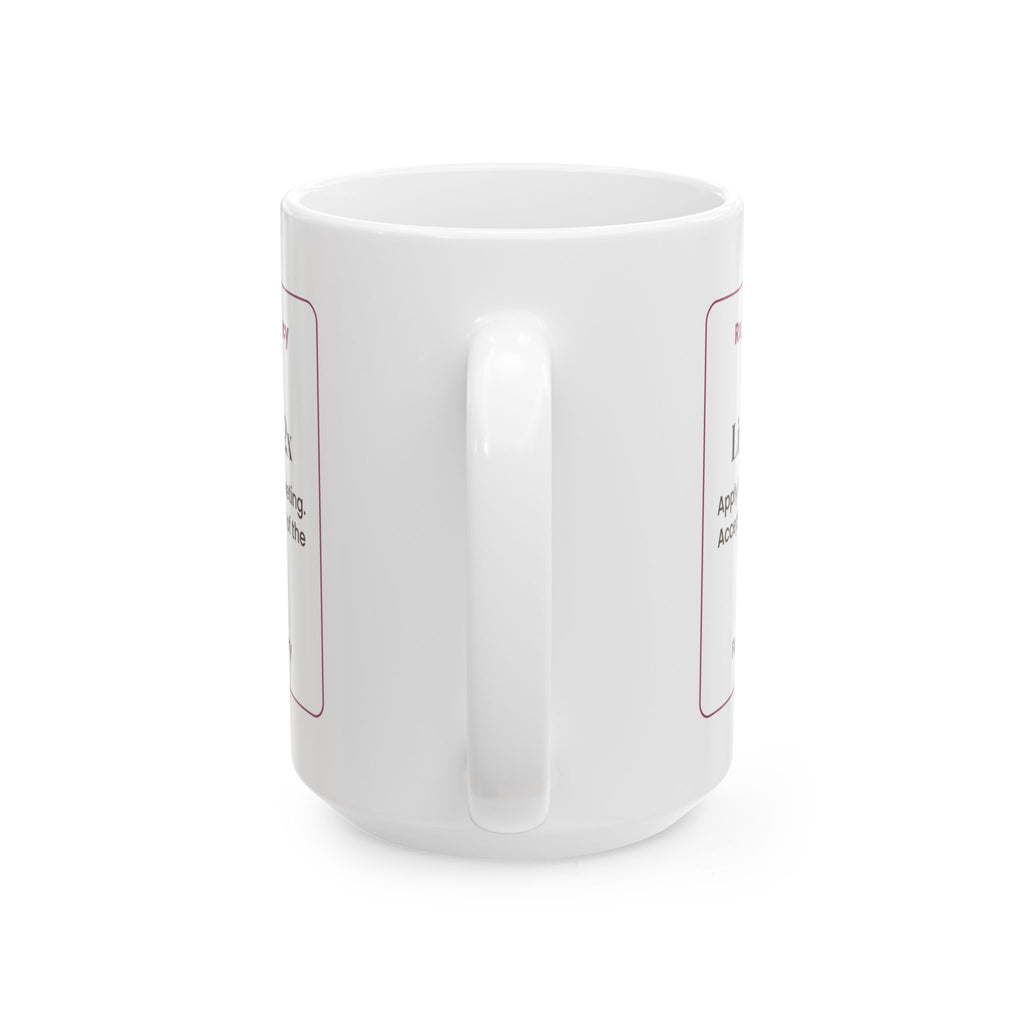 Funny Dog Mom Mother's Day Coffee Mug Lint Roller Prescription