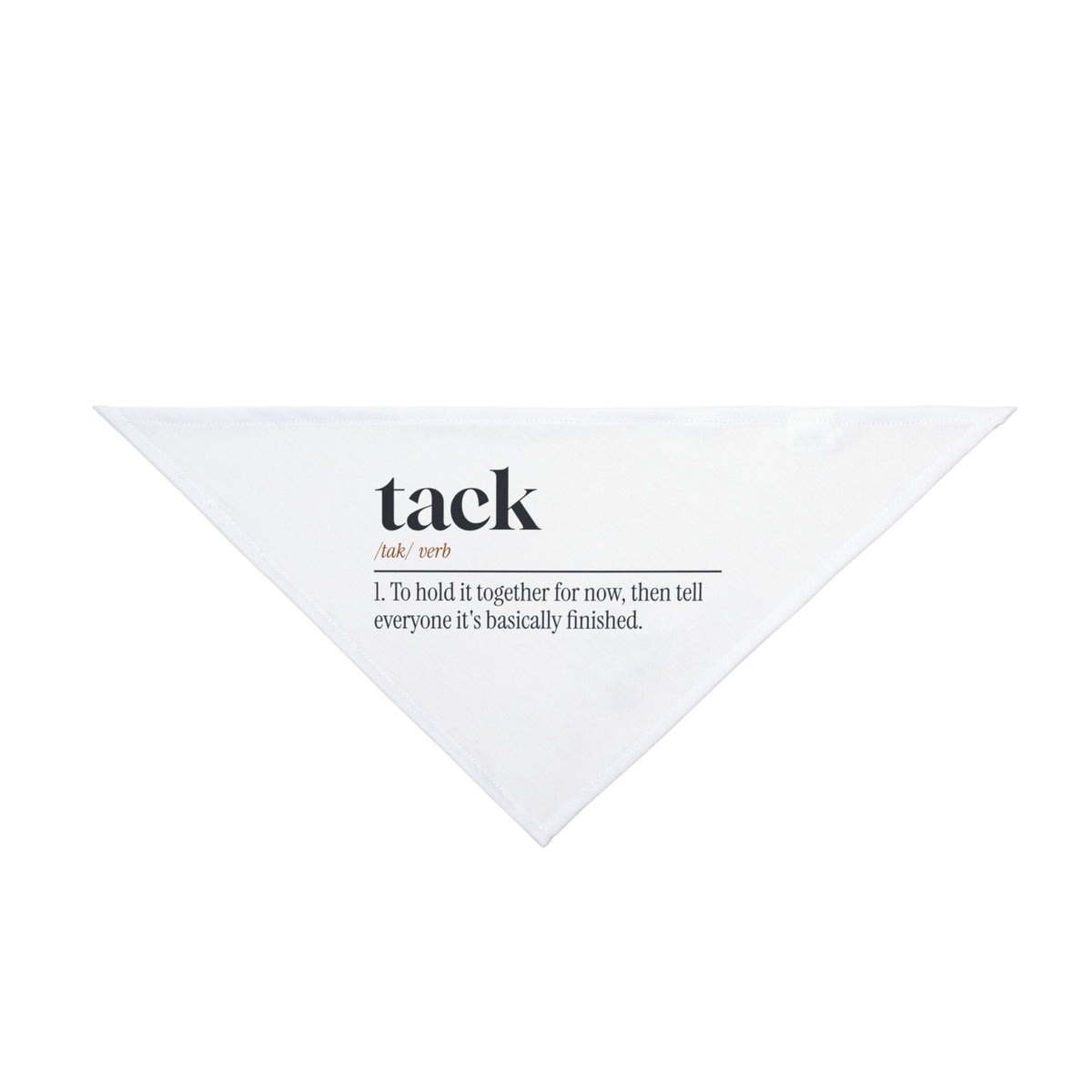 Funny Welder Dog Bandana Tack Dictionary Definition Tack It Now Weld It