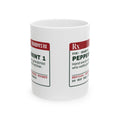 Funny Grandpa Christmas Coffee Mug Pocket Peppermints Prescription